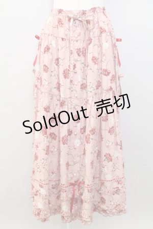 画像: PINK HOUSE  / カーネーションプリントスカート I-22-03-14-4025i-1-SK-LO-L-HD-OS-R