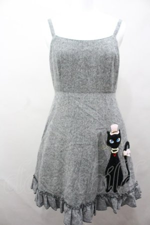 画像: Leur Getter / シルクハットCATワンピース O-22-04-30-095-1-OP-LU-L-IG-ZT130