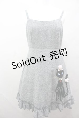 画像: Leur Getter / シルクハットCATワンピース O-22-04-30-095-1-OP-LU-L-IG-ZT130