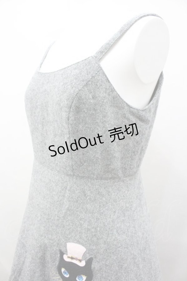 画像3: Leur Getter / シルクハットCATワンピース O-22-04-30-095-1-OP-LU-L-IG-ZT130 (3)
