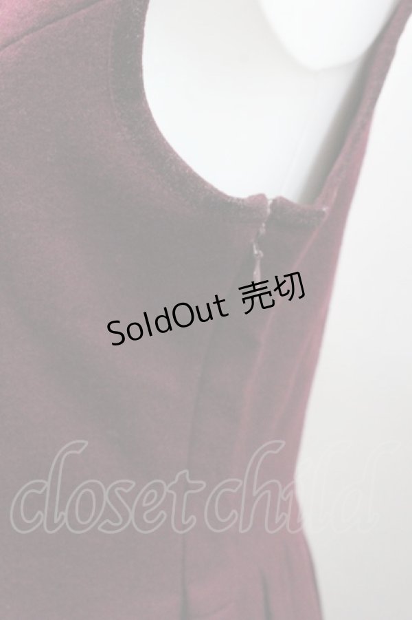 画像3: Jane Marple / トーションレースウールプリーツジャンパースカート O-22-05-12-028-1-OP-JM-L-IG-ZT119 (3)