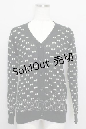 画像: 【SALE】Franche Lippee  / リボンカーディガン O-22-05-31-4013-1-TO-LO-L-YM-ZT194