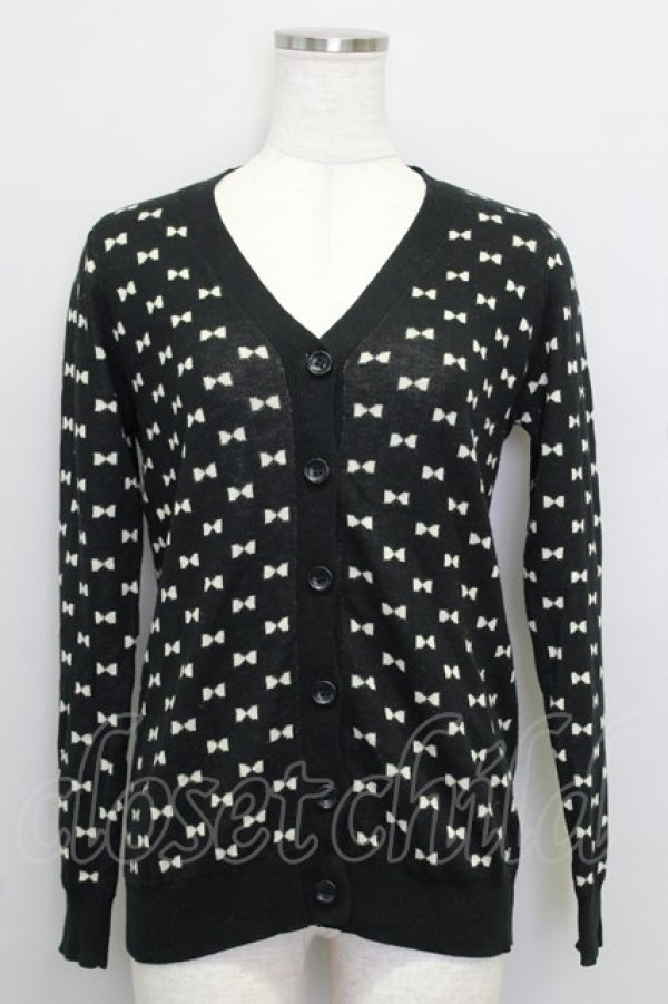 画像1: Franche Lippee  / リボンカーディガン O-22-05-31-4013-1-TO-LO-L-YM-ZT194 (1)