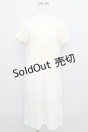 画像: 【SALE】Franche Lippee  / しあわせ雲の木カットワンピース O-22-05-31-4021-1-OP-LO-L-YM-ZT193