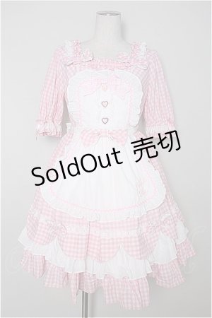 画像: Angelic Pretty  / Heart Caf?ワンピース I-22-06-04-057i-1-OP-AP-L-HD-ZI.S