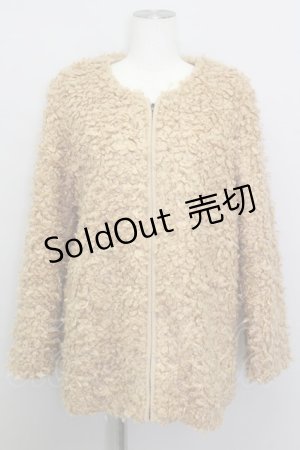 画像: Fi.n.t  / もこもこフロントZIPジャケット I-22-06-08-4056i-1-JA-LO-L-HD-ZT-C054