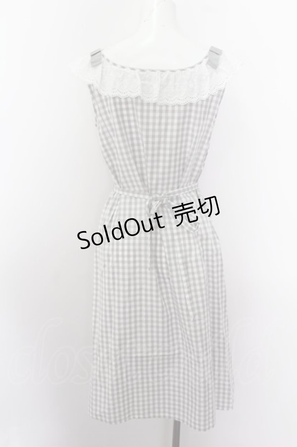 画像3: Franche Lippee / オリジナルレースギンガムワンピース O-22-08-07-122-1-OP-LO-L-IG-ZT262 (3)