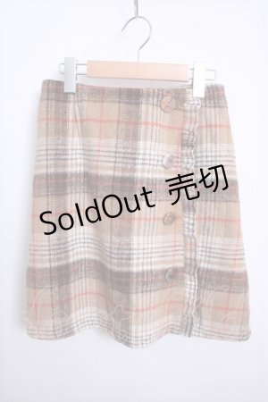 画像: 【SALE】Fi.n.t  / チェックニットスカート Y-22-09-26-126-1-SK-CA-L-AS-ZT218