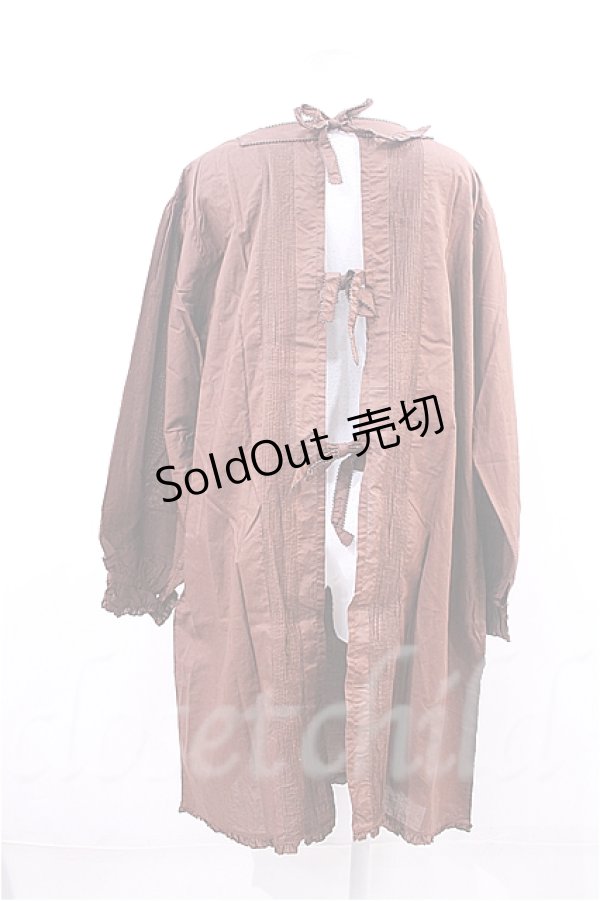 画像2: 【SALE】PINK HOUSE  / 後ろリボンオーバーロングブラウス I-24-03-18-005-1-BL-LO-L-HD-ZT145 (2)