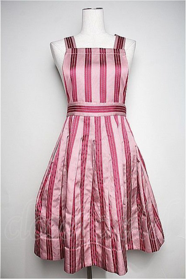 Jane Marple / Dot Stripe Jacquardサロペットスカート I-22-12-09 ...