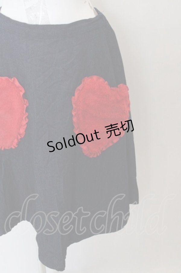 画像4: Candy Stripper / SWEET HEART DENIM SKIRT O-22-12-13-008-1-SK-PU-P-IG-ZT131 (4)