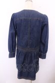 画像5: Franche Lippee / フェルトボタンデニムワンピース O-23-01-09-018-1-OP-LO-L-IG-ZT018 (5)