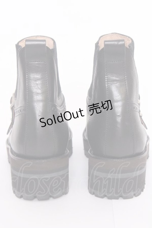 画像3: Jane Marple  / モンクストラップアンクルブーツ I-23-01-13-4049i-1-SH-JM-L-HD-ZI-R (3)