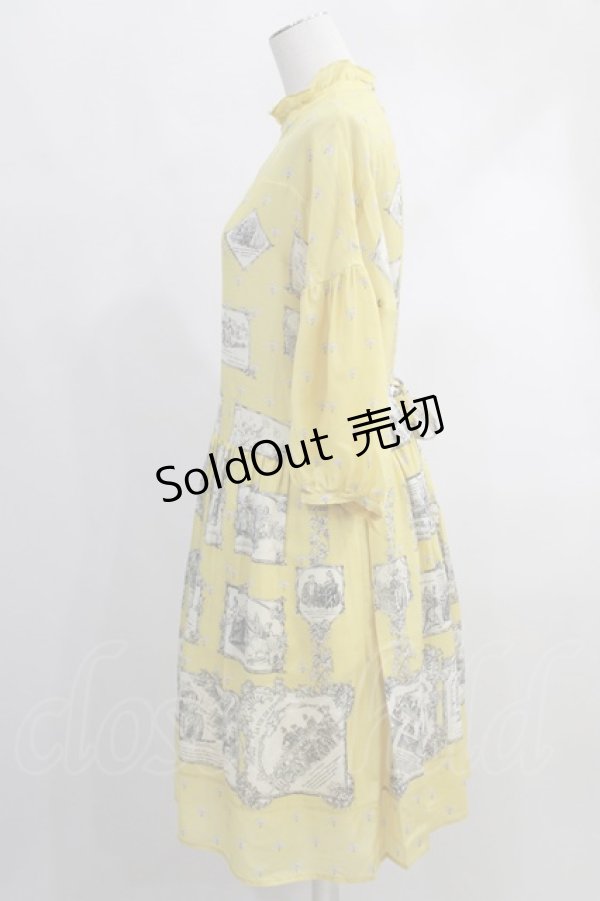 画像2: Jane Marple  / Spirit of libertyパフィースリーブドレス H-23-02-05-1019h-1-OP-JM-L-KB-ZH-R (2)