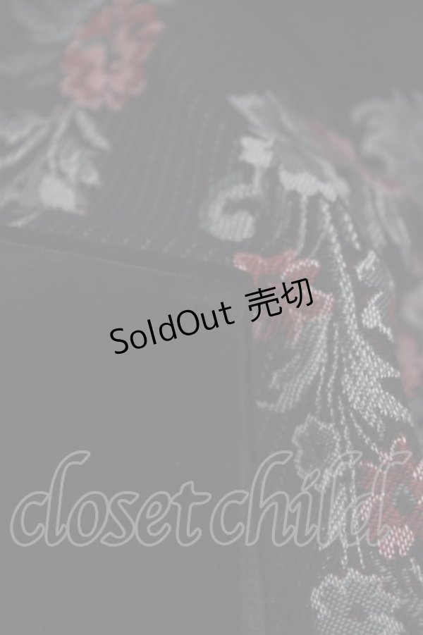 画像5: Jane Marple  / Cotton rayon velvet Ch?teau gobelinドレス H-23-02-05-1020h-1-OP-JM-L-KB-ZH-R (5)