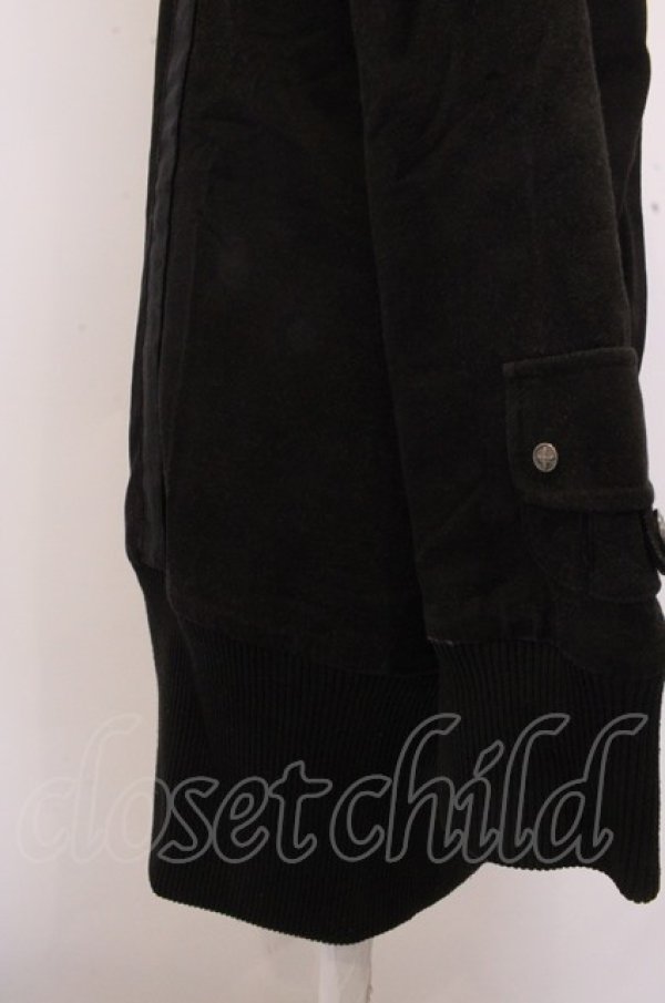 画像3: Ozz Croce / フード付きボア裏地ジップアップブルゾン O-23-02-05-091-1-JA-OO-G-OW-ZT-C003 (3)