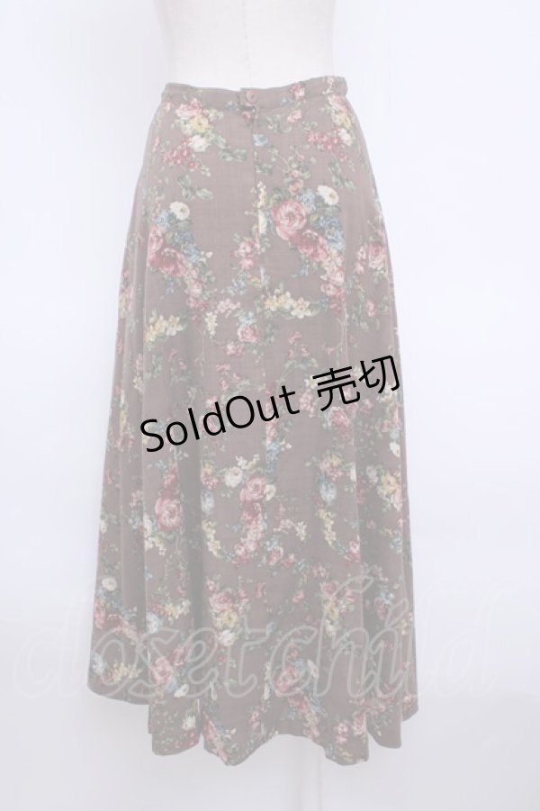 画像2: INGEBORG  / ローズリーススカート Y-23-02-15-113-1-SK-CA-L-AS-ZT042 (2)