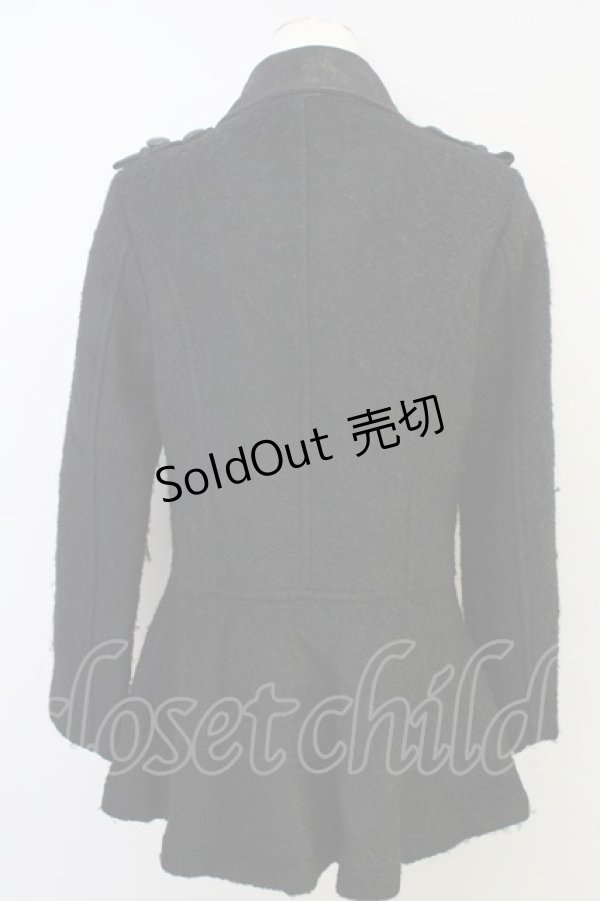 画像2: Qutie Frash  / 異素材切替コート Y-23-02-15-4016-1-CO-QU-G-OI-ZT-C020 (2)