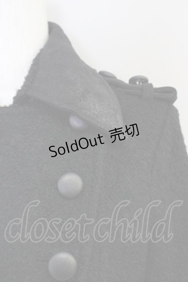 画像3: Qutie Frash  / 異素材切替コート Y-23-02-15-4016-1-CO-QU-G-OI-ZT-C020 (3)