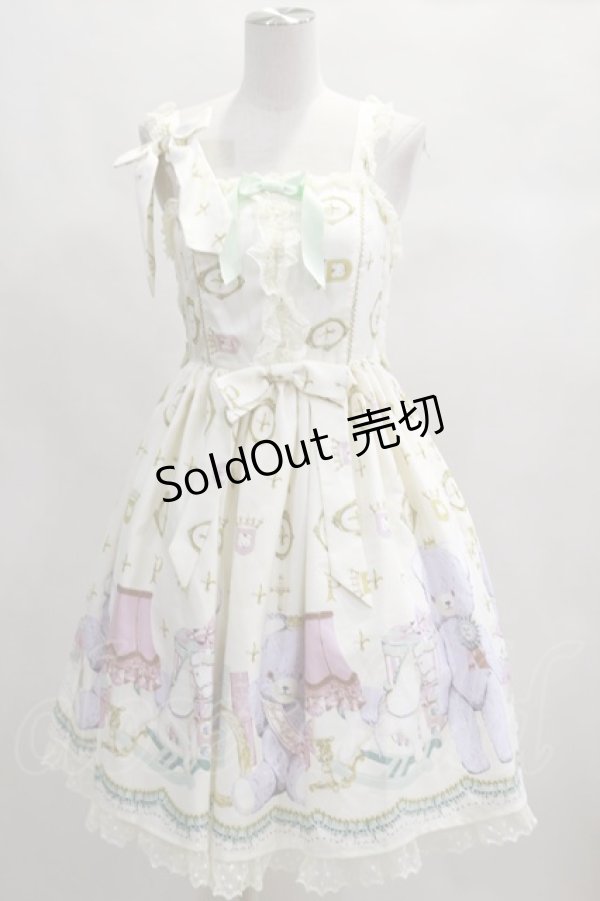 Angelic Pretty Charlotte's Bear OP アイボリー