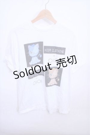 画像: 【SALE】NieR CLOTHING  / OIOIコラボTシャツ Y-23-02-21-055-1-TO-PU-P-SZ-ZT280