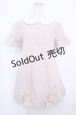 画像: LIZ　LISA  / グレンチェックワンピース Y-23-02-21-077-1-OP-CA-L-AS-ZT177