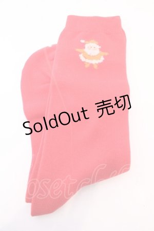 画像: 【SALE】WONDERFUL WORLD / サンタクロースソックス O-23-02-23-195-1-ZA-LO-L-IG-ZT012-F001