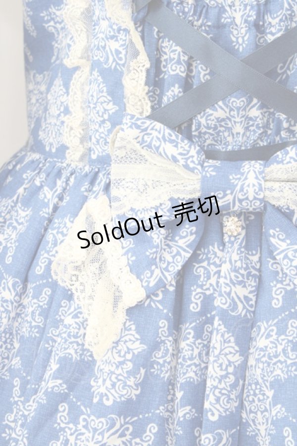 画像6: metamorphose  / Romantic Damask 姫袖ワンピース(プラスサイズ) I-23-02-24-4019i-1-OP-ME-L-HD-ZI-R (6)