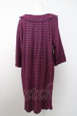 画像2: Cherir la femme  / ネコ刺繍ワンピース I-23-02-24-4033i-1-OP-LO-L-HD-ZT371 (2)