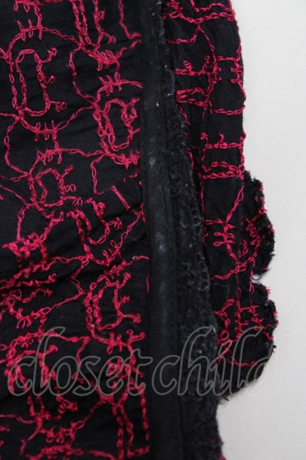画像4: Cherir la femme  / ネコ刺繍ワンピース I-23-02-24-4033i-1-OP-LO-L-HD-ZT371 (4)