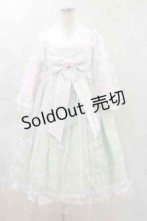 画像: Angelic Pretty  / 兎慶ぶ花宴ワンピース H-23-02-26-042h-1-OP-AP-L-NS-ZH-R