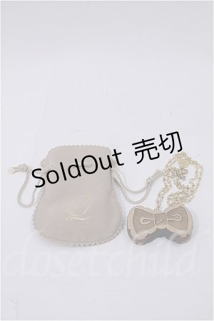 画像: Q-pot.  / ビスケットリボンネックレス I-23-02-26-087i-1-AC-QP-L-HD-ZI