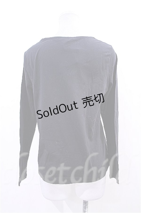 画像2: 【SALE】INGEBORG  / オルレアンベア天香水瓶とパンプス長Tシャツ I-23-3-2-68-LO-TO-HD-ZT248 (2)