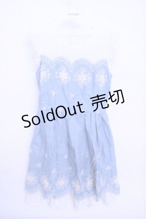 画像: 【SALE】axes femme POETIQUE  / ビスチェ切替コットンワンピース Y-23-03-02-081-1-OP-AX-L-AS-ZT024