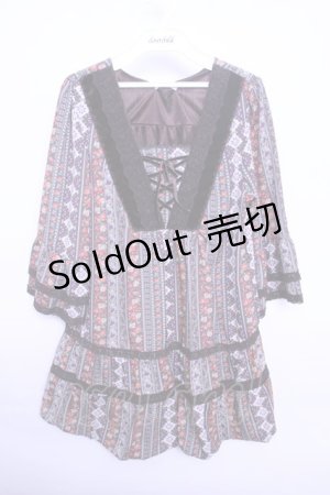 画像: axes femme / ワンピース Y-23-03-02-099-1-OP-AX-L-SZ-ZT214