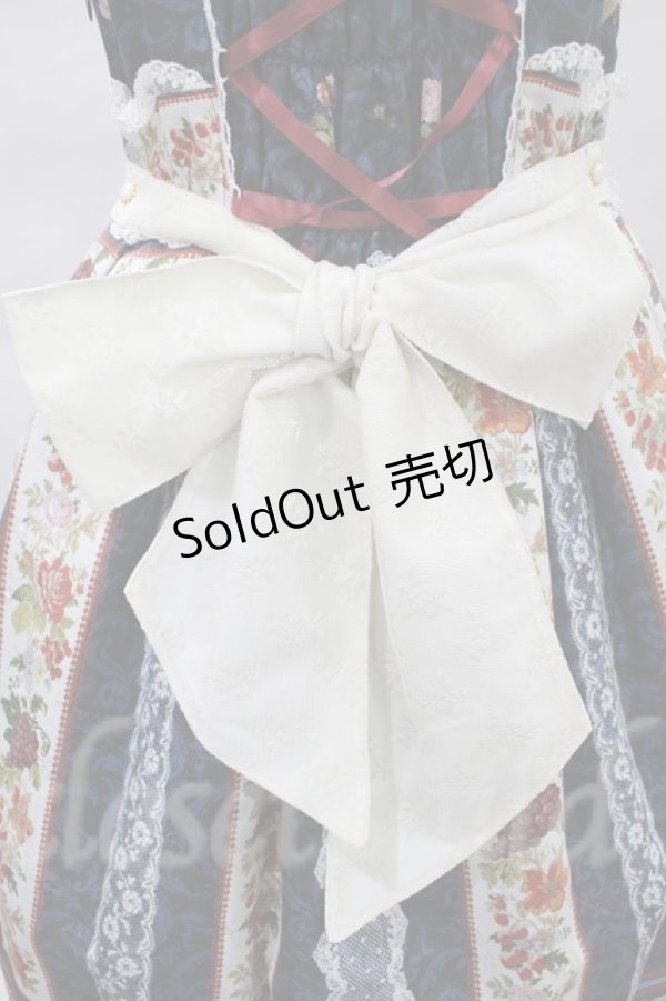 画像6: BABY,THE STARS SHINE BRIGHT  / グラスグリーンのPastoral?羊飼いの恋歌?柄フランティシュカジャンパースカート H-23-03-08-034h-1-OP-BA-L-NS-ZH-R (6)