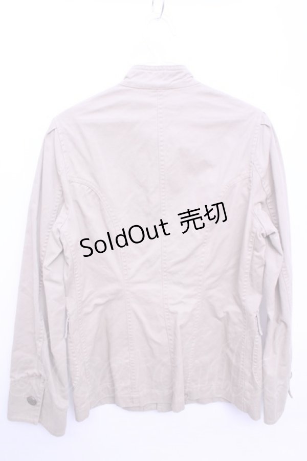 画像2: PINK HOUSE  / ハイネック4つポケットジャケット Y-23-03-08-070-1-TO-LO-L-AS-ZT040 (2)