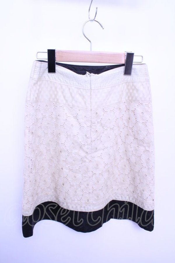 画像2: Franche Lippee  / レース重ねスカート Y-23-03-08-110-1-SK-LO-L-AS-ZT071 (2)
