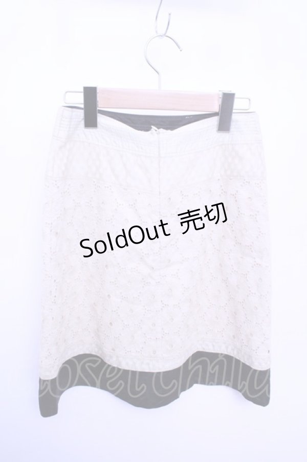 画像2: 【SALE】Franche Lippee  / レース重ねスカート Y-23-03-08-110-1-SK-LO-L-AS-ZT071 (2)