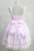 画像2: Angelic Pretty  / Cotton Candy Shopジャンパースカート&バレッタ H-23-03-14-003h-1-OP-AP-L-SK-ZH (2)