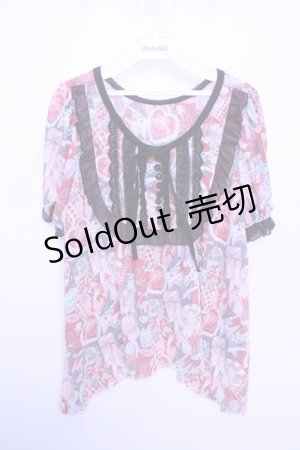 画像: 【SALE】Candy Stripper  / プレゼントボックスシフォントップス Y-23-03-14-053-1-TO-PU-P-AS-ZT221