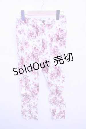 画像: 【SALE】axes femme / 花柄ギャザーパンツ Y-23-03-14-106-1-PA-AX-L-SZ-ZT131