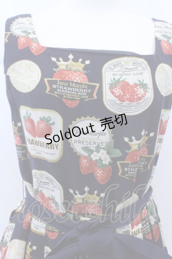 画像2: 【SALE】Jane Marple / ストロベリークラウンスクエアドレス O-23-03-18-014-1-OP-JM-L-IG-ZT194 (2)