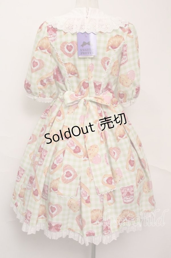 画像2: Angelic Pretty  / いちごBread Bakerylワンピース S-23-03-28-038s-1-OP-AP-L-AS-ZS-R (2)