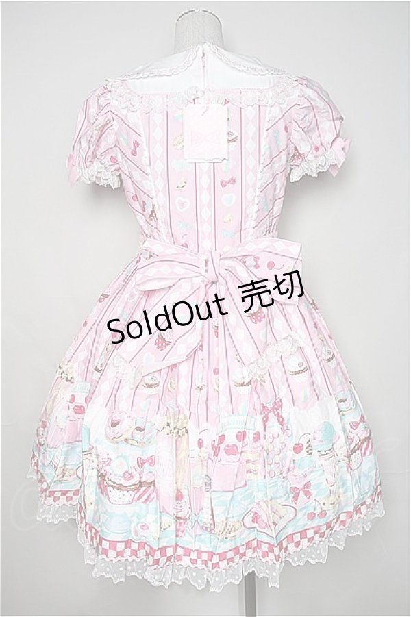 画像2: Angelic Pretty  / Diner Dollワンピース I-23-03-30-010i-1-OP-AP-L-HD-ZI-R (2)