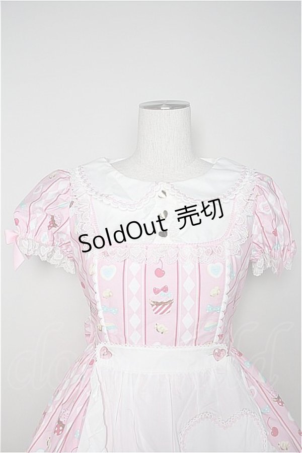 画像3: Angelic Pretty  / Diner Dollワンピース I-23-03-30-010i-1-OP-AP-L-HD-ZI-R (3)