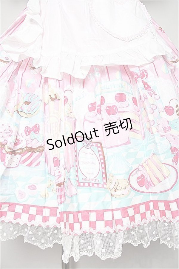 画像4: Angelic Pretty  / Diner Dollワンピース I-23-03-30-010i-1-OP-AP-L-HD-ZI-R (4)