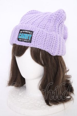 画像: Candy Stripper  / ポンポンニット帽 I-23-03-30-4045i-1-AC-PU-P-HD-ZI