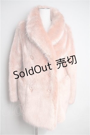 画像: 【SALE】Candy Stripper  / ファーダブルコート I-23-03-30-003i-1-CO-PU-P-HD-ZTC049