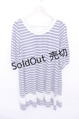 画像: axes femme  / ボーダーワンピース Y-23-03-31-060-1-OP-AX-L-SZ-ZT127